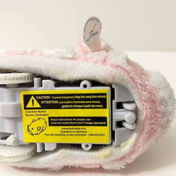 Zhu Zhu Pets Wild Bunch Sweetie Interactive Toy Hamster Pink White - Picture 11 of 16